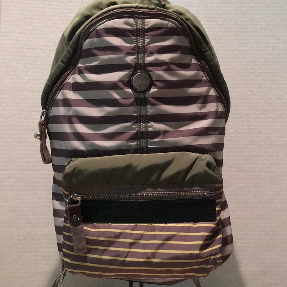 Kipling Olive Green Soft Backpack - image 1